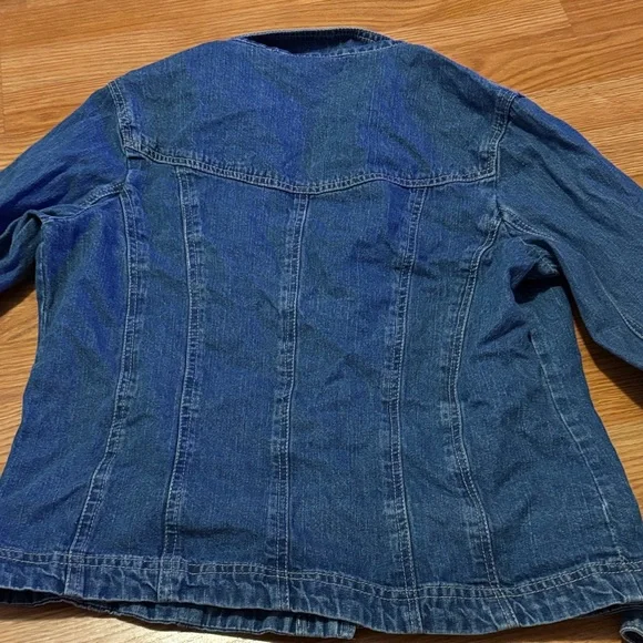 New Directions Classic Jean Jacket - Picture 5 of 5